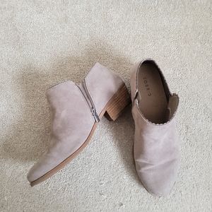 Torrid faux suede ankle boots